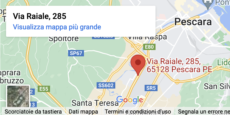 Mappa Genesi Web Agency Pescara