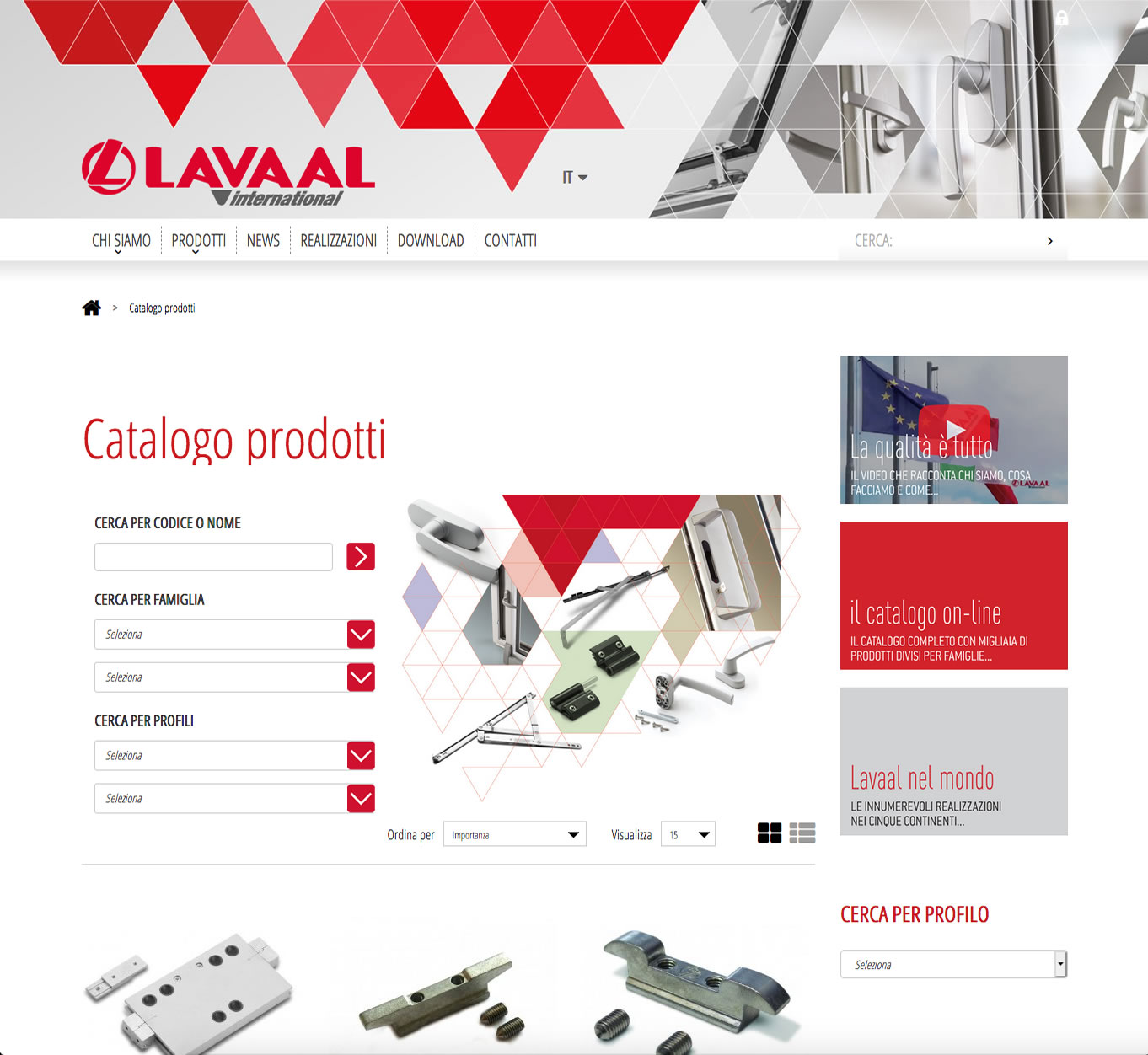Sito web Lavaal